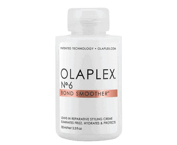 A bottle of Olaplex bond smoother.