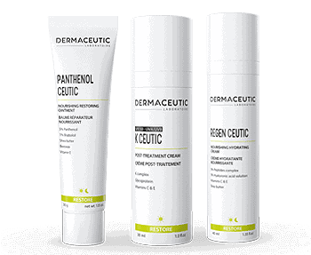 Dermaceutic skin care set featuring top-quality dermaceutic products.