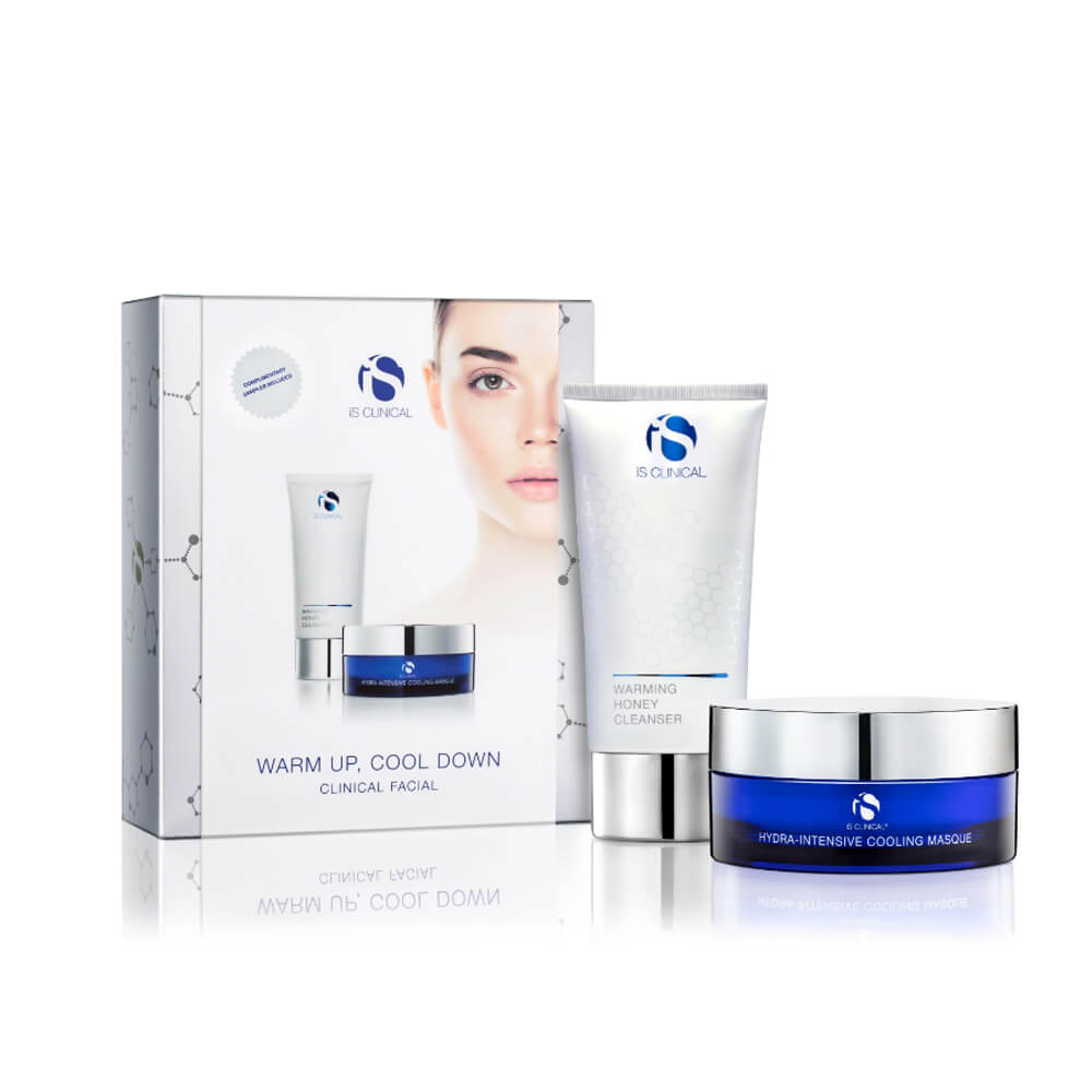 iS Clinical - Warm up, Cool Down skin care set.