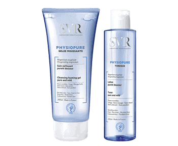 Sr physosis hydrating cleanser and hydrating toner.