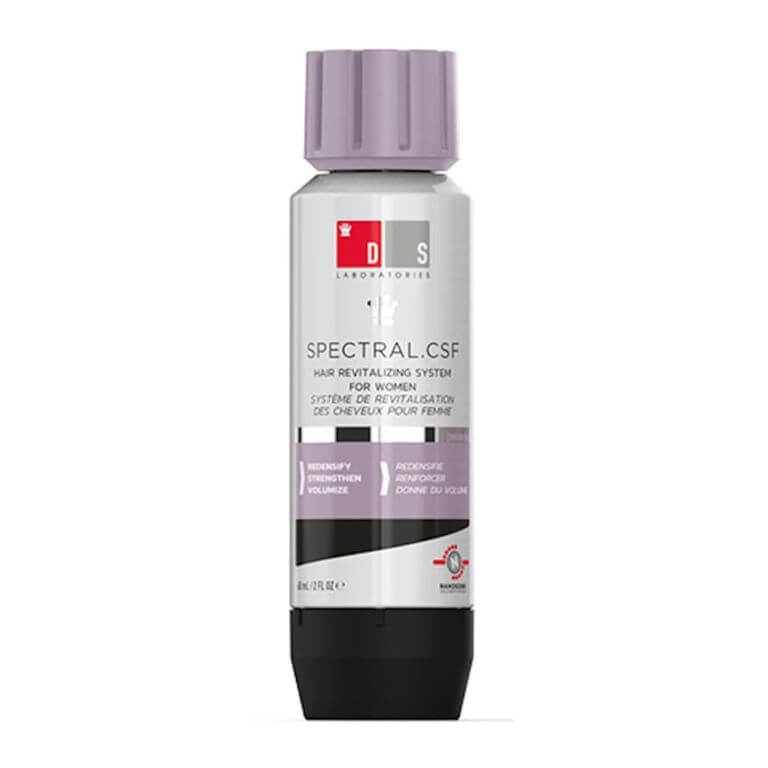 A bottle of DS Laboratories spectral gel on a white background.