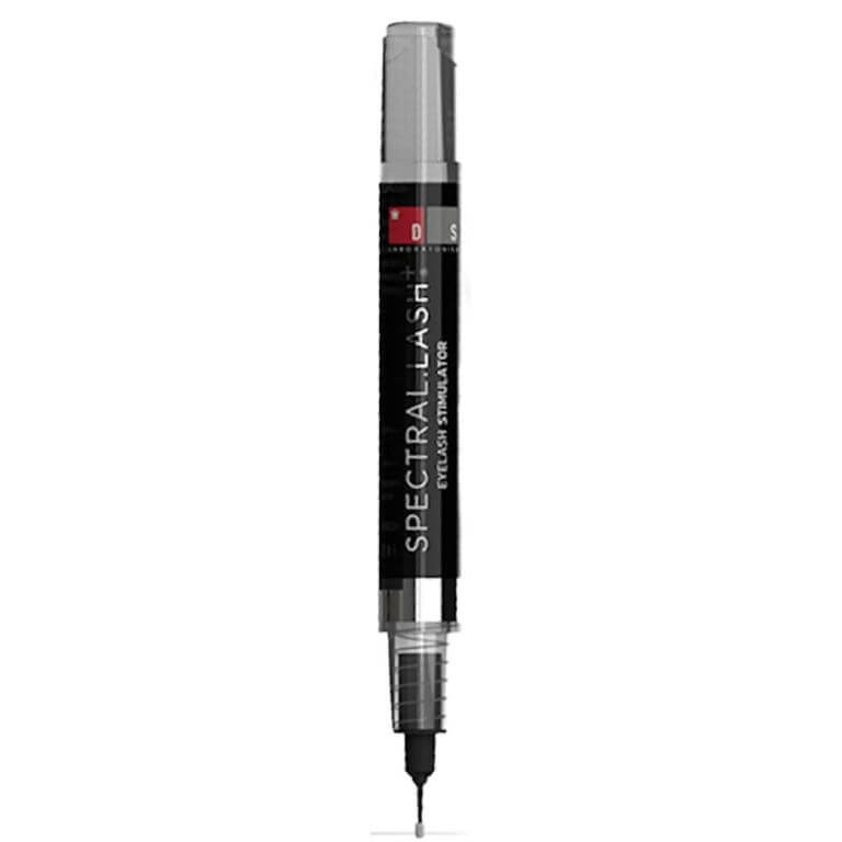 A black pen on a white background.