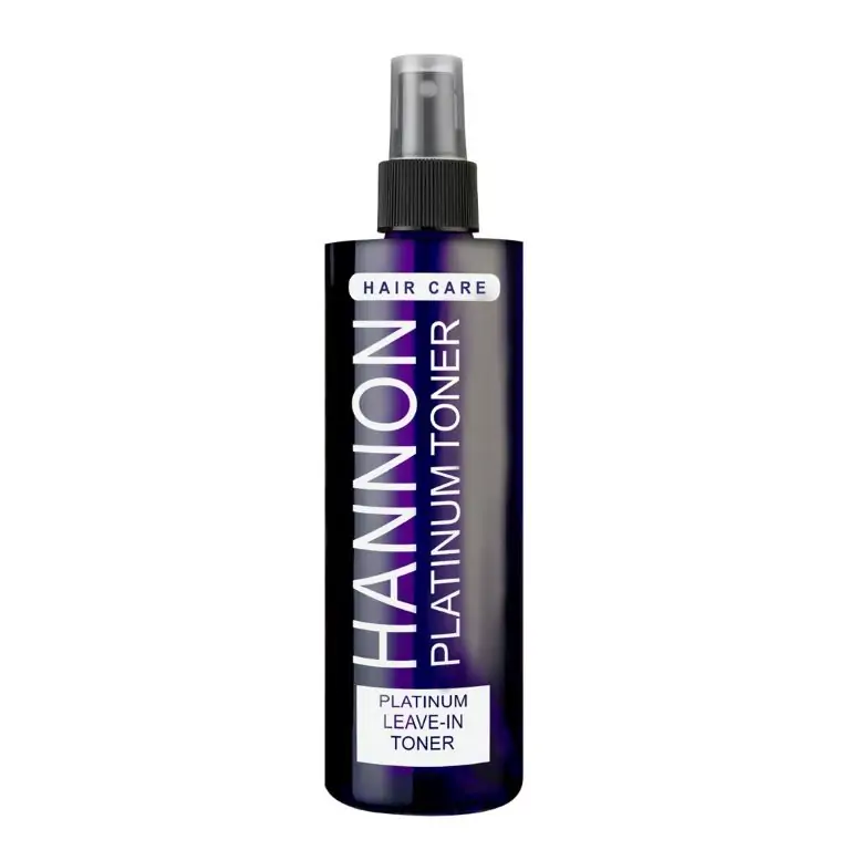 Hannon - Platinum Leave-In Toner on a white background.