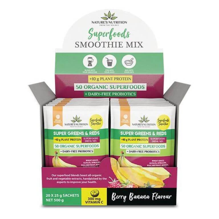 Nature's Nutrition - Banana Berry 25g x 20