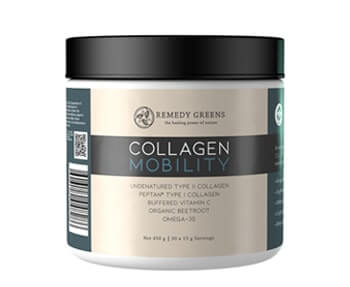 Rosemary greens collagen mobility.