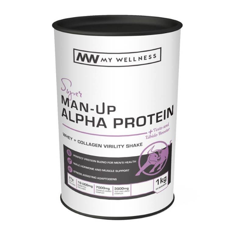 My Wellness - Man Up Alpha Protein 1kg Chocolate