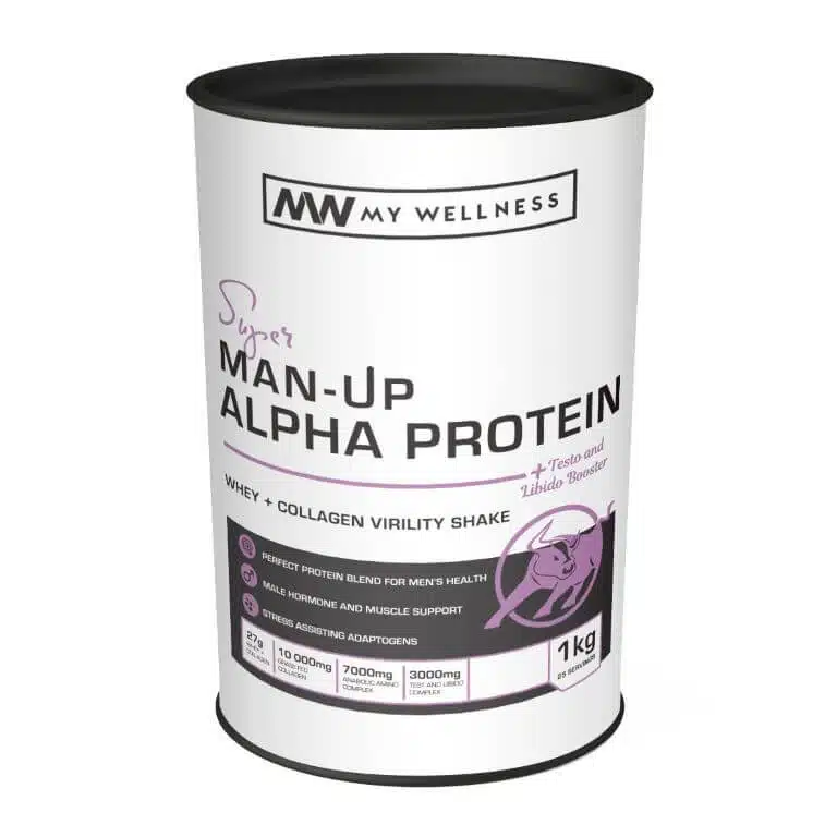 My Wellness - Man Up Alpha Protein 1kg Vanilla