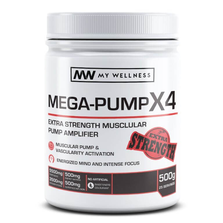 My Wellness - Mega Pump X4 500g Apple