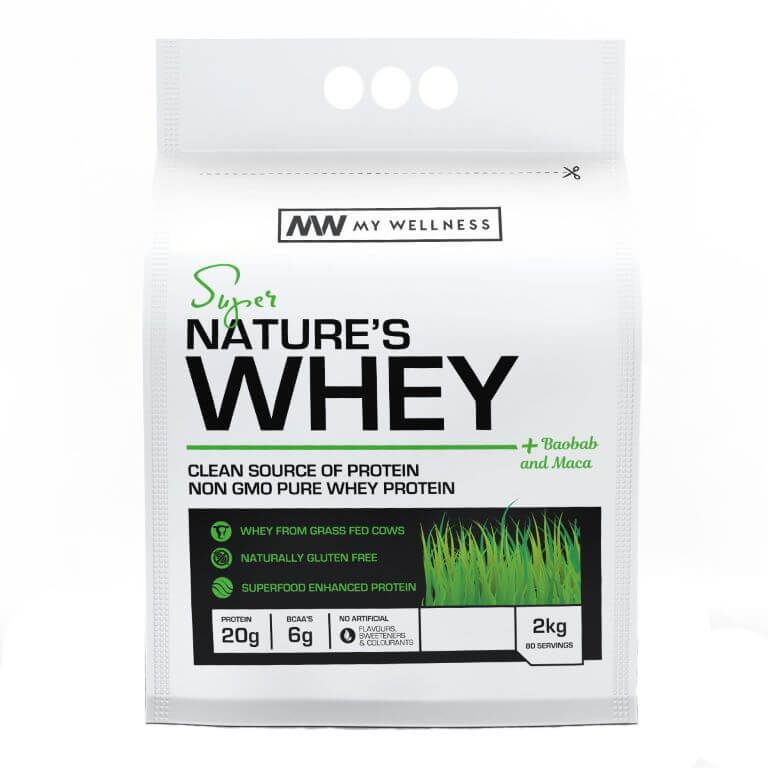My Wellness - Natures Whey 2kg Unflavoured