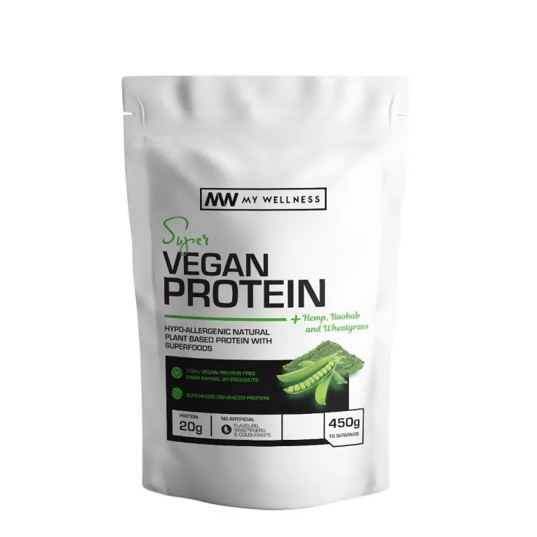 My Wellness - Super Vegan Protein 450g - Unflavoured