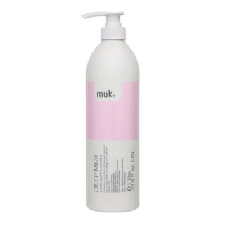 A bottle of Muk - Deep Muk Ultra Soft Shampoo 1L on a white background.