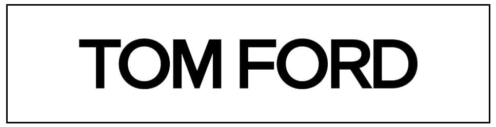 Tom ford logo on a white background.