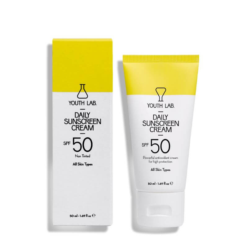 Youth Lab - Daily Sunscreen Cream SPF 50 (non tinted) 50ml