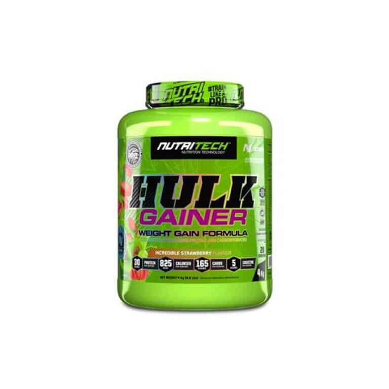 Nutritech - Hulk Gainer - Incredible Strawberry 4Kg