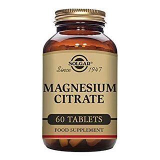 Solgar – Minerals – Magnesium Citrate Tabs – Size: 60