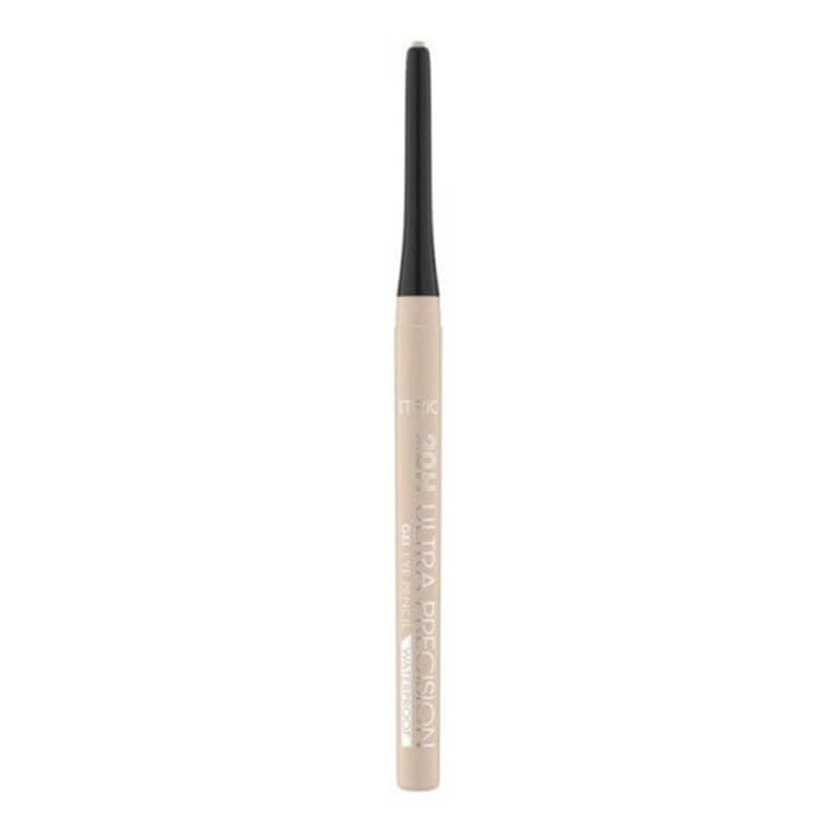 L'oreal eyeliner pencil in beige with a black tip from Catrice - 20H Ultra Precision Gel Eye Pencil Waterproof 060.
