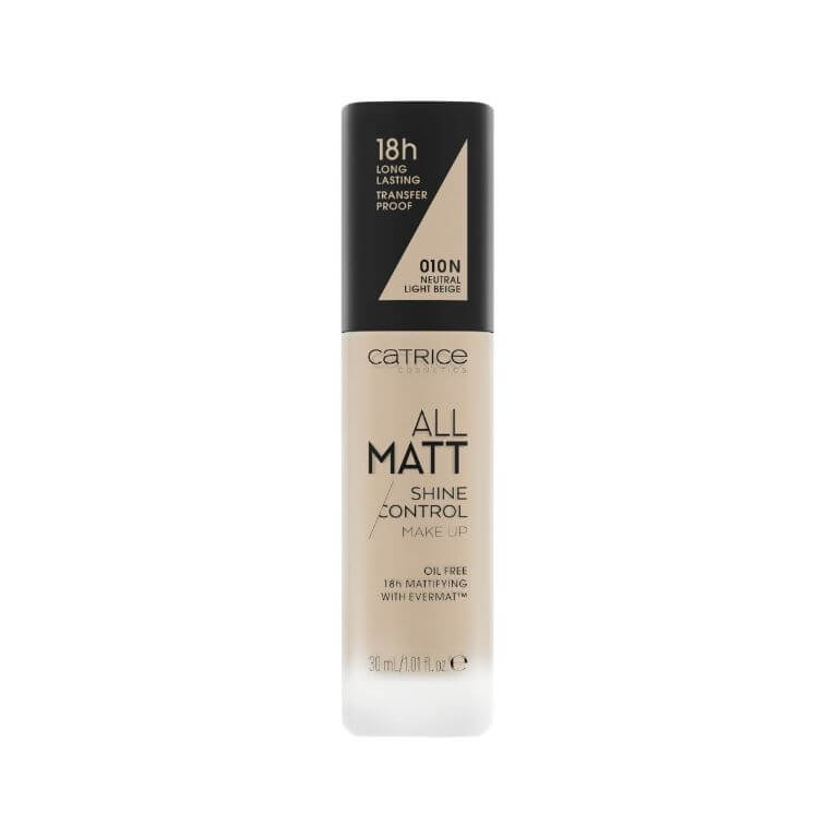 Catrice - All Matt Shine Control Make-up Neutral Nude Beige 020