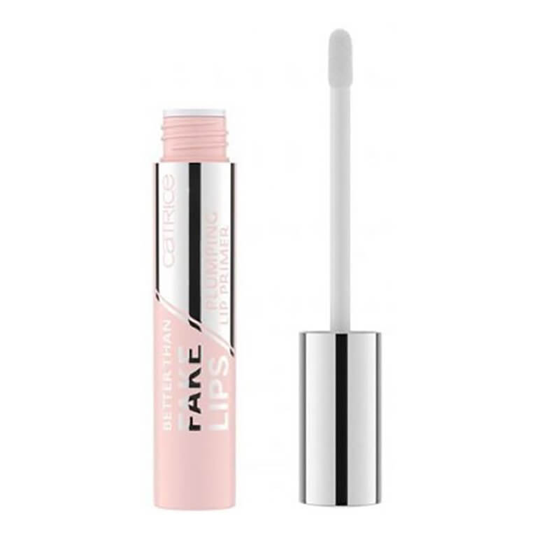 A tube of Catrice - Better Than Fake Lips Plumping Lip Primer 010 with a white tube and a pink tube.