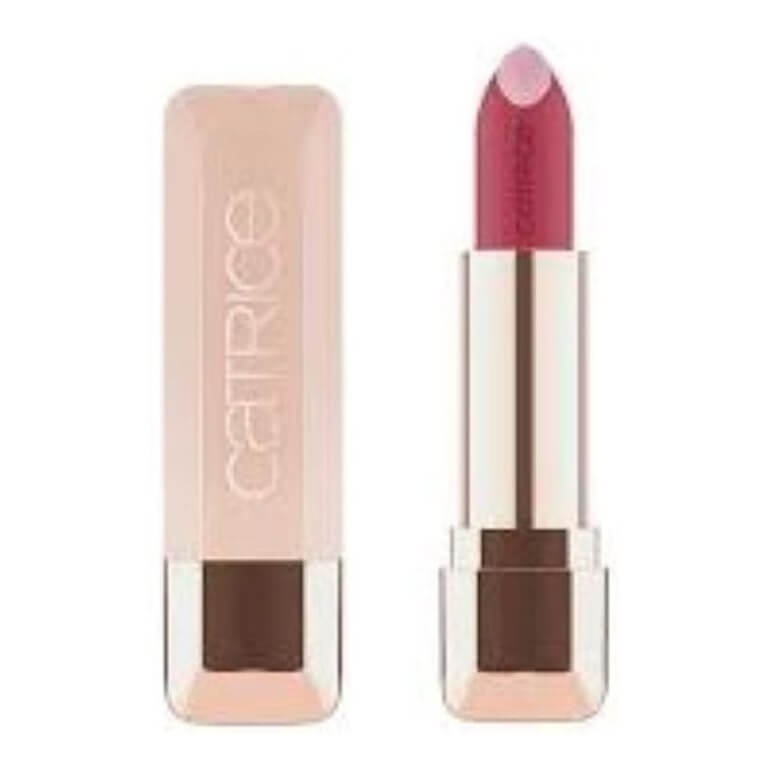 A Catrice - Full Satin Nude Lipstick 050 with a pink color and a white background.