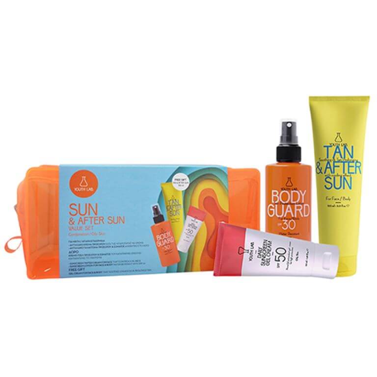 Youth Labs -  Sun & After Sun Value Set - Combination/Oily Skin