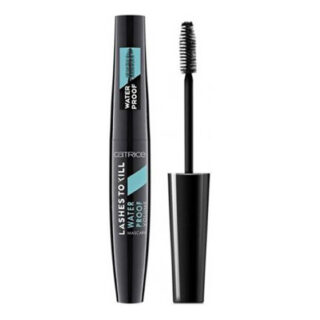 A Catrice - Lashes To Kill Waterproof Volume Mascara 010 with a black tube on a white background.