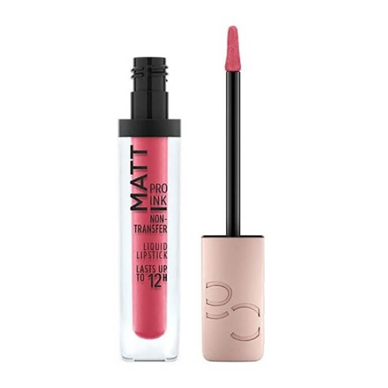 Catrice lipgloss in pink.
Product Name: Catrice - Matt Pro Ink Non-Transfer Liquid Lipstick 080