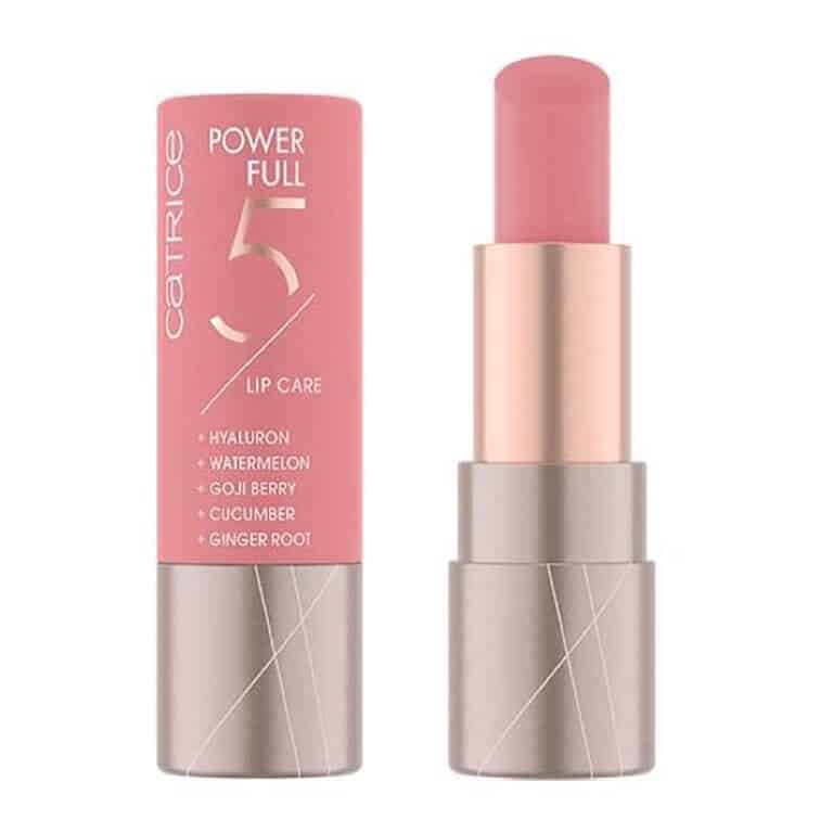 Cathy paired her lipstick with Catrice - Power Full 5 Lip Care 020 in pink.