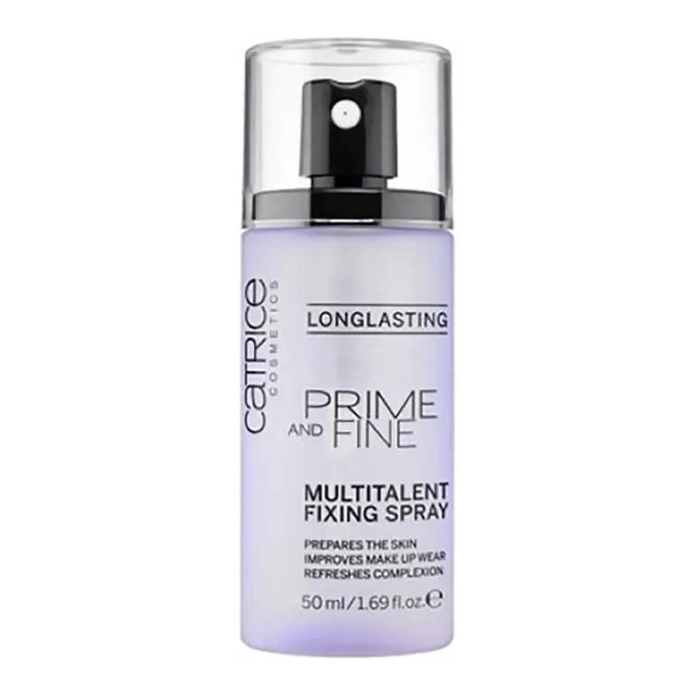 Caroling - Catrice Prime And Fine Multitalent Fixing Spray hydrating mist.