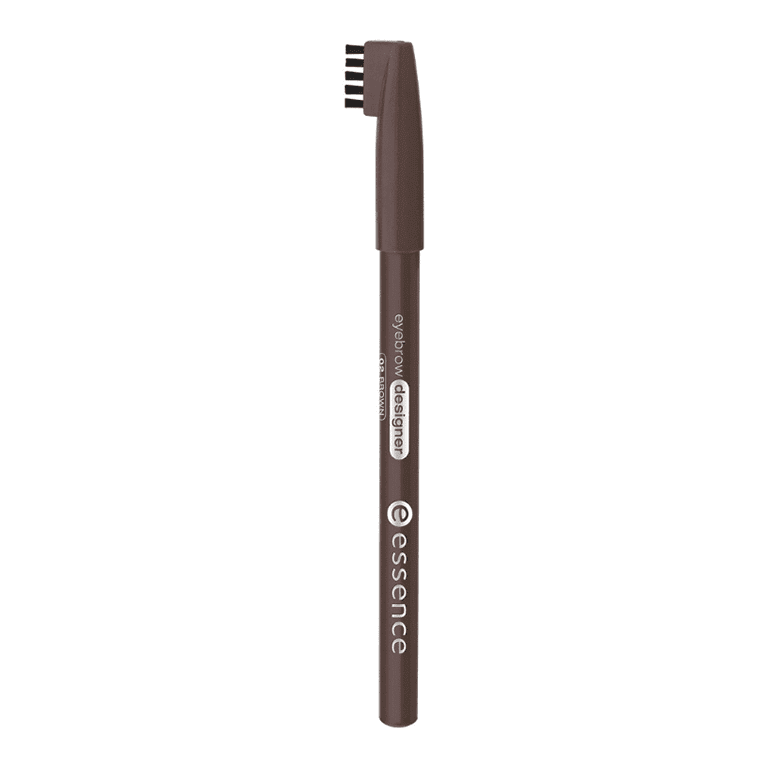 The Essence - Eyebrow Designer 02 pencil is displayed on a white background.