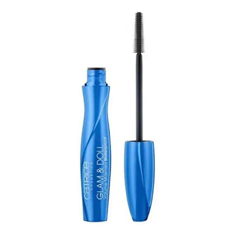 A Catrice - Glam & Doll Volume Mascara Waterproof in a black tube.