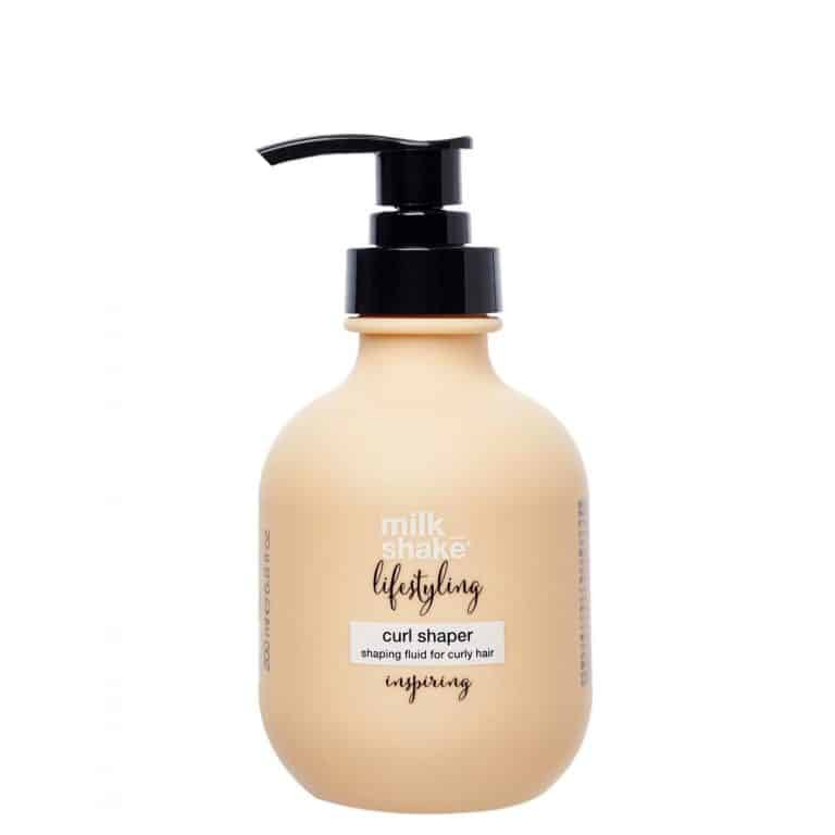 A bottle of Milkshake - Curl Shaper 200ml lightening shampoo.