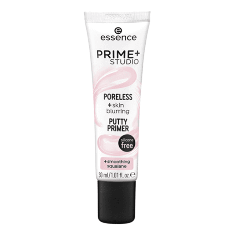 Skin blurring putty primer by Essence Studio, for poreless finish.
Essence - Prime+ Studio - Poreless + Skin Blurring Putty Primer, for poreless finish.