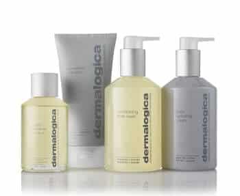 Dermalogica skin care set featuring a collection of tailored skincare products.