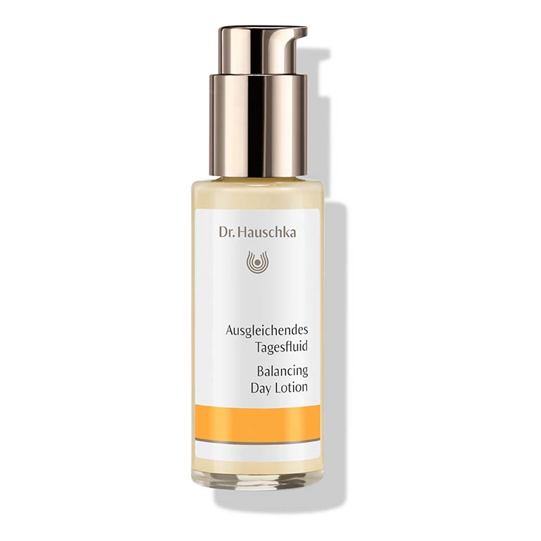 A bottle of Dr.Hauschka - Balancing Day Lotion 50ml.