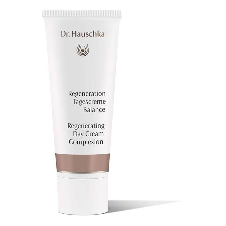 A tube of Dr.Hauschka - Regenerating Day Cream Complexion 40ml.