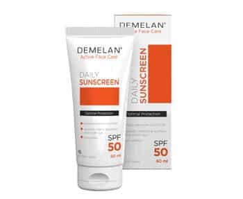 Demelan daily sunscreen spf50 50ml.