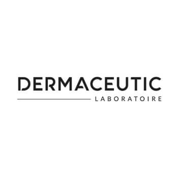 Dermacutic labs logo on a white background.