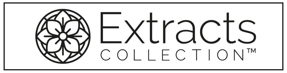 Extracts collection logo on a white background.