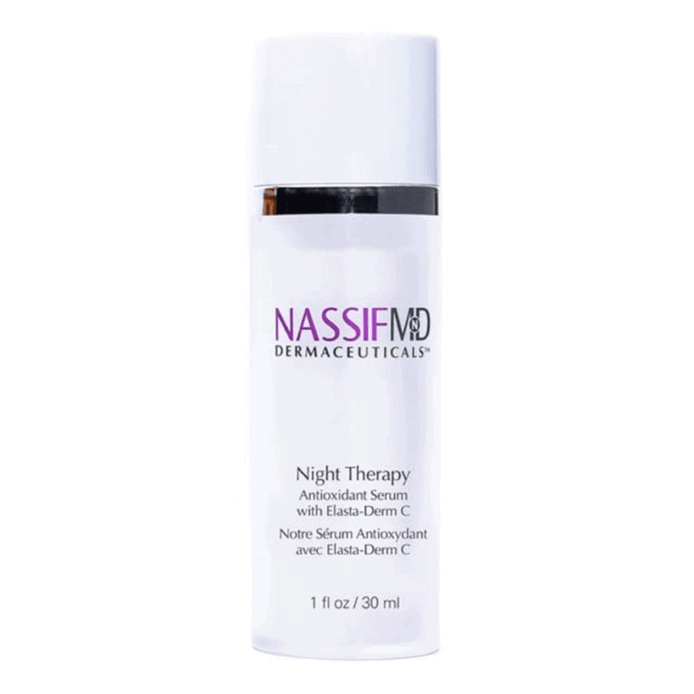 NassifMD - Night Therapy Antioxidant Serum with Elasta-Derm C 30ml