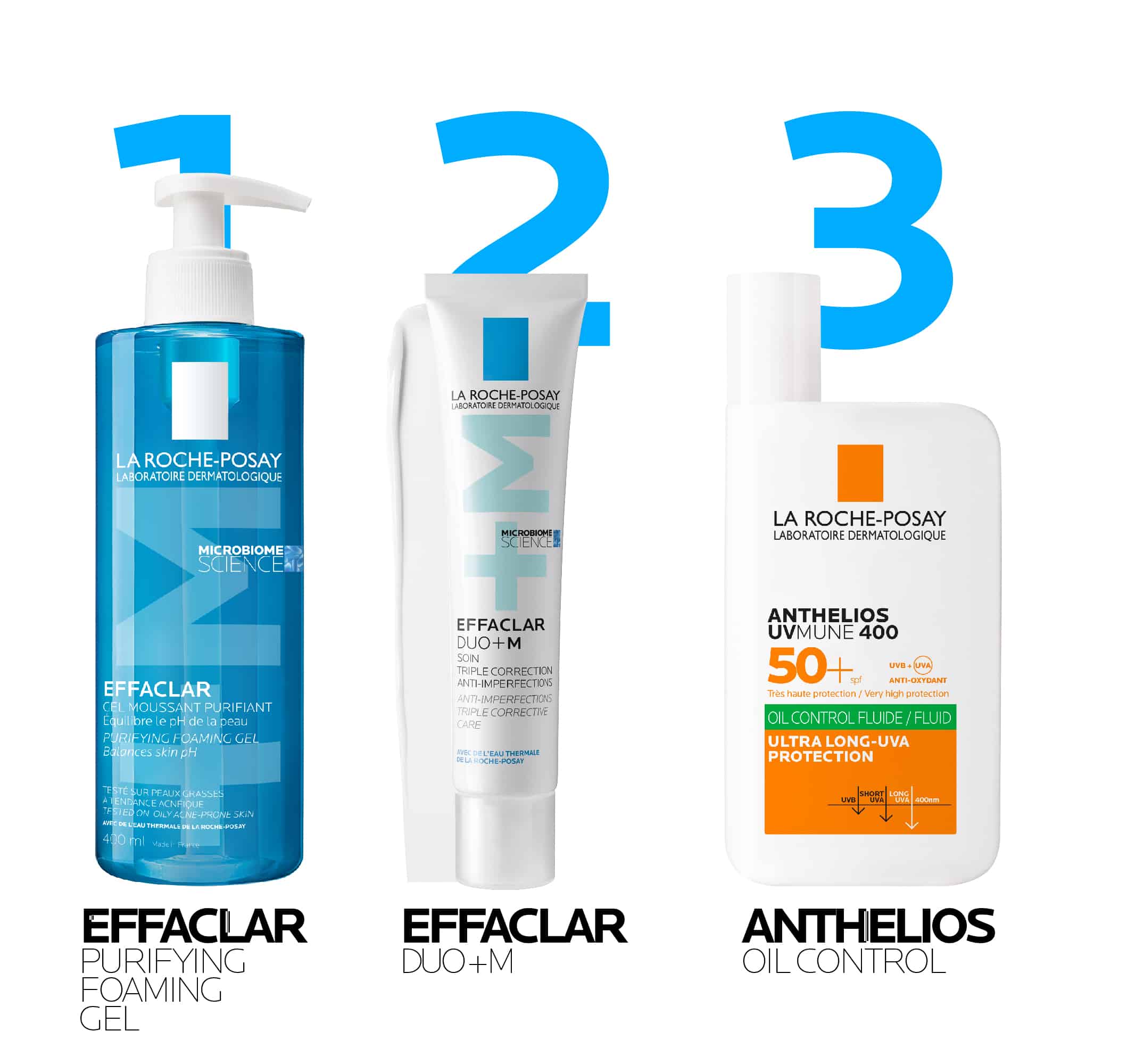 Effaclar Foaming Gel 400ml | La Roche-Posay | Gentle Cleanser