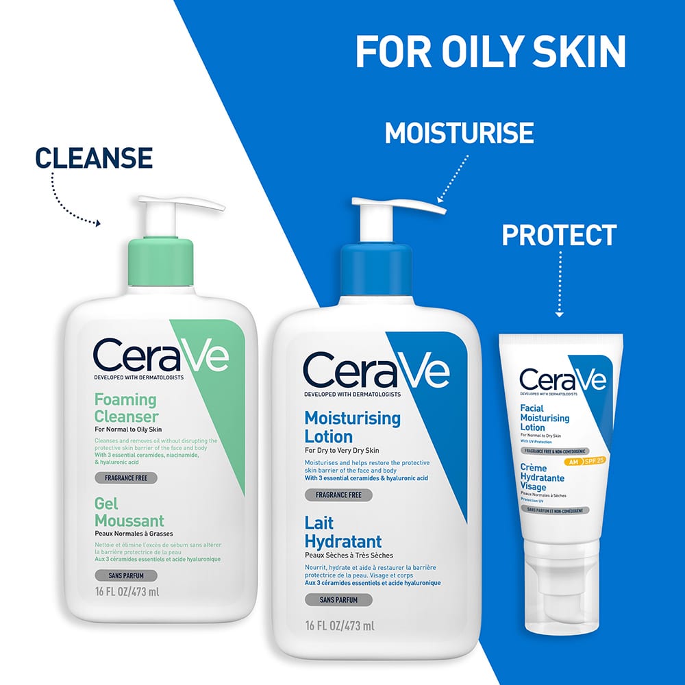Buy CeraVe Foaming Cleanser 473ml - Gentle & Effective Formula