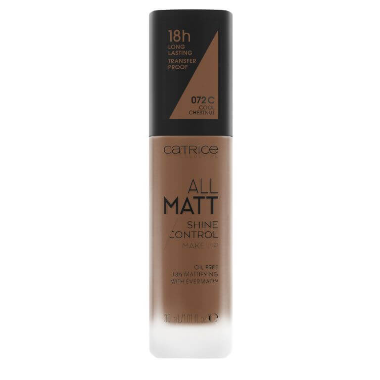 Catrice - All Matt Shine Control Make-up Cool Chestnut 072 C