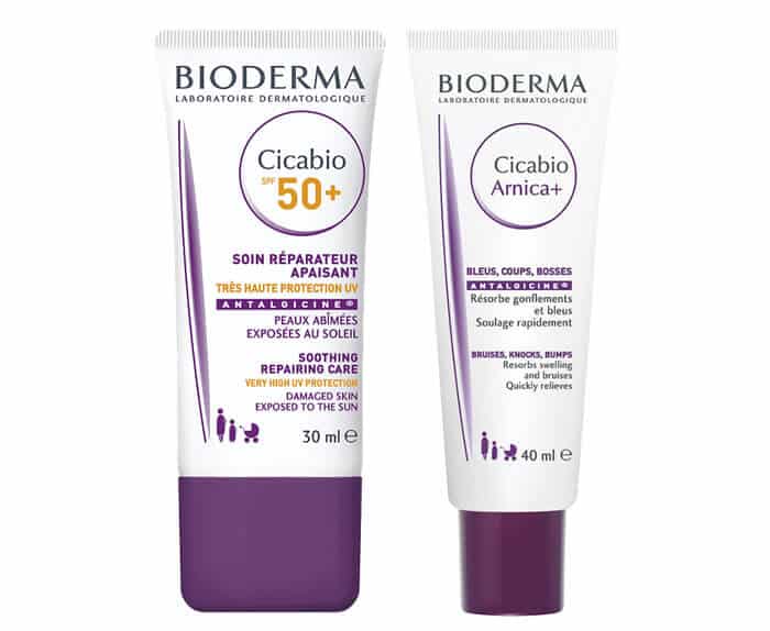 Bioderma spf 50 sunscreen offers high protection against UV rays.