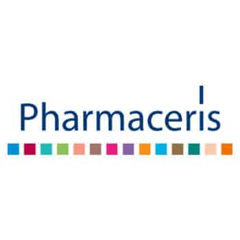 The logo for pharmaceris.
