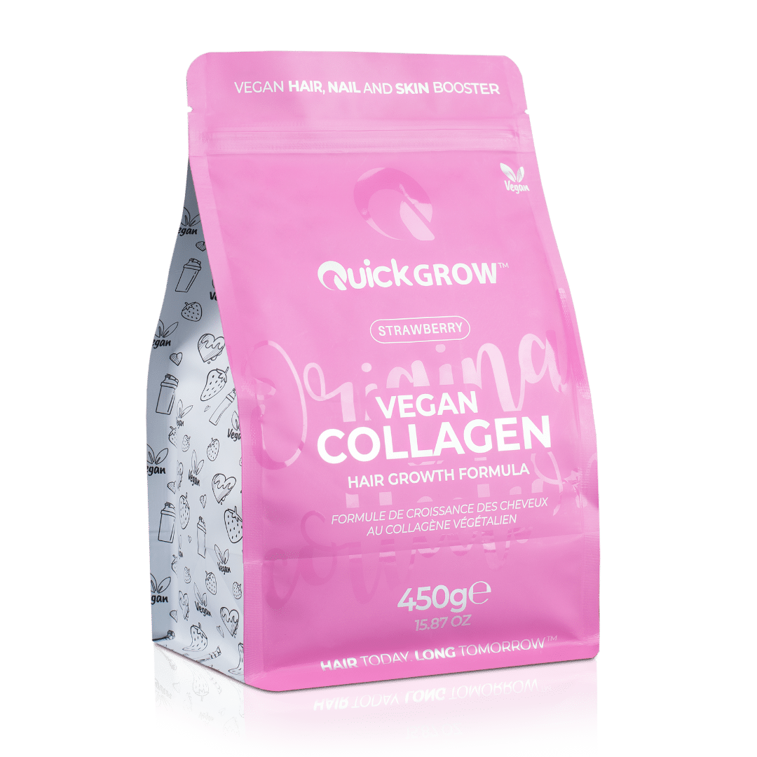 Quick Grow - Quick Grow Strawberry Vegan Collagen Shake 450g