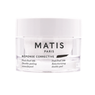 Sentences: Matis Paris Response Corrective Cream with Matis - R Peel-Perf 100 50ml formula.