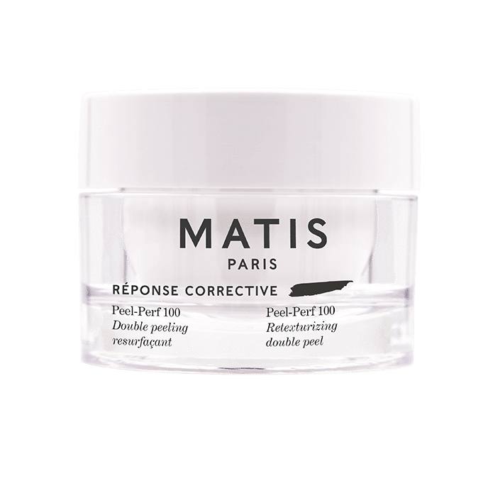 Sentences: Matis Paris Response Corrective Cream with Matis - R Peel-Perf 100 50ml formula.