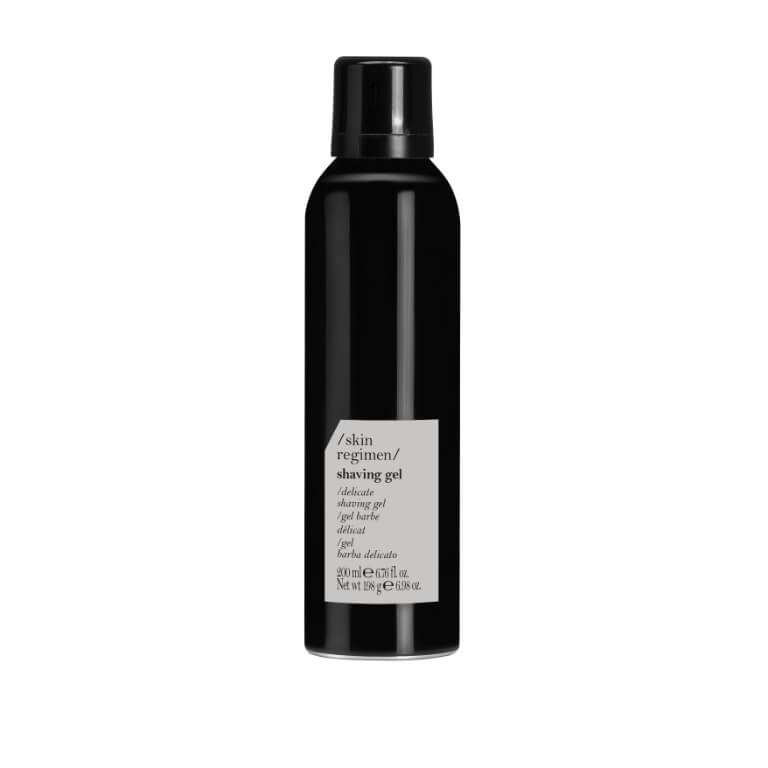 A bottle of Comfort Zone - Skin Regimen Shaving Gel 200ml on a comfortable white background.