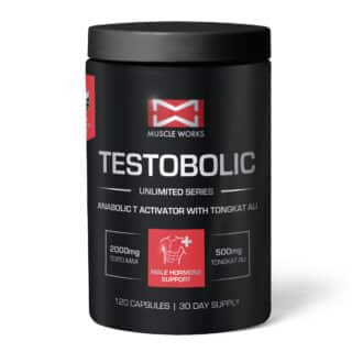 Muscle Works - Testobolic 120 Caps