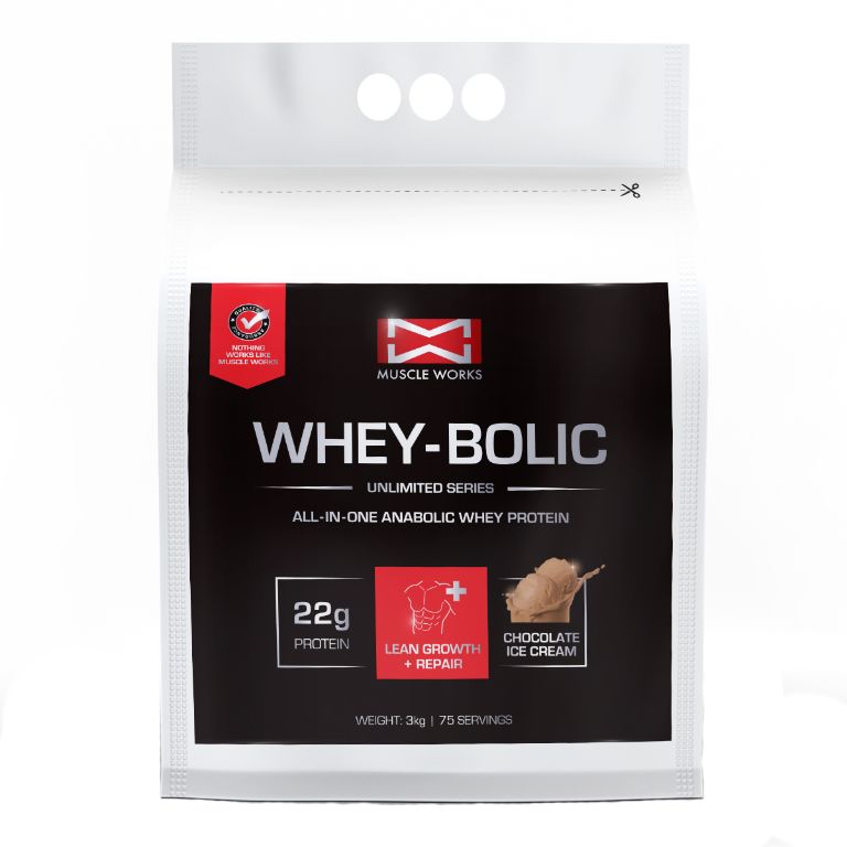 Muscle Works - Wheybolic Chocolate 3kg